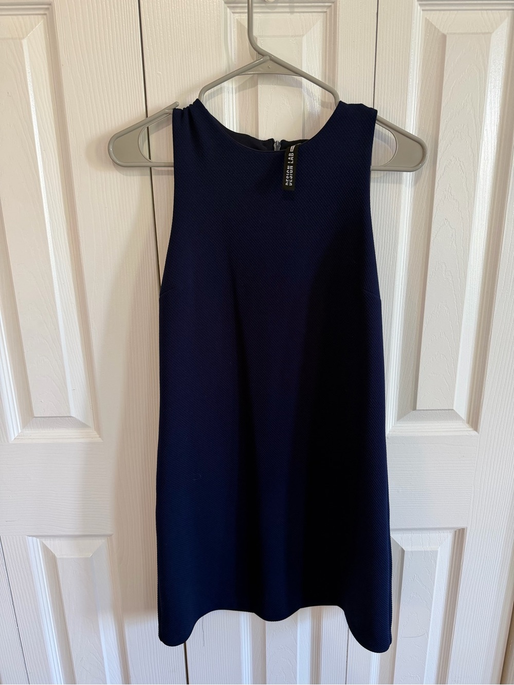 Lord & Taylor Design Lab Shift Dress Navy Size Small